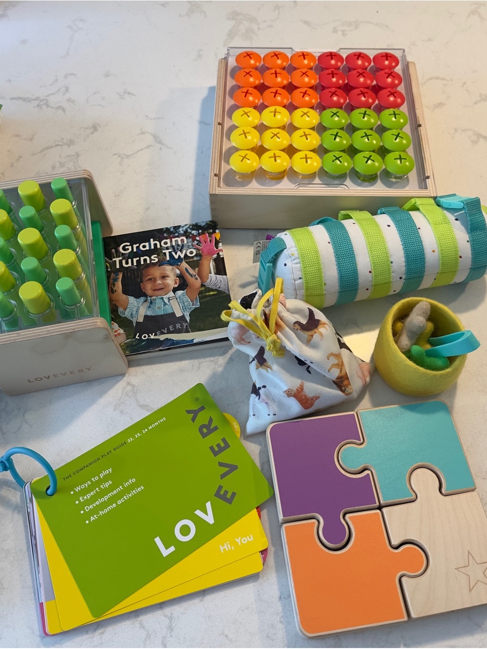 Lovevery The Companion Kit Kids Activity Set - Multicolor Early Learning Toys